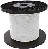 While Supplies Last NEMA HP-3 / M16878 / UL 1371 / Type ET Hook-Up Wire – 26 AWG 7 Strand – White -1,000 FT