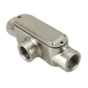 Wholesale Calpipe S62000TE00 316 Stainless Steel Type T Conduit Body With Cover And Neoprene Gasket 2-Inch Calbrite™