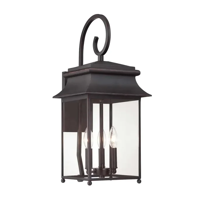 Wholesale Savoy House 5-9541-25 3-Light Large Lantern With Scroll 40-Watt 120-Volt Slate Durham