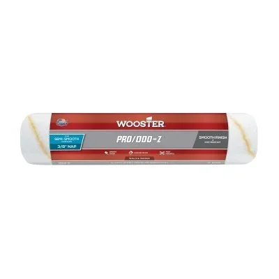Wooster 0RR6420120 Pro/Doo-Z Roller Covers, 12 in, 3/8 in Nap Length