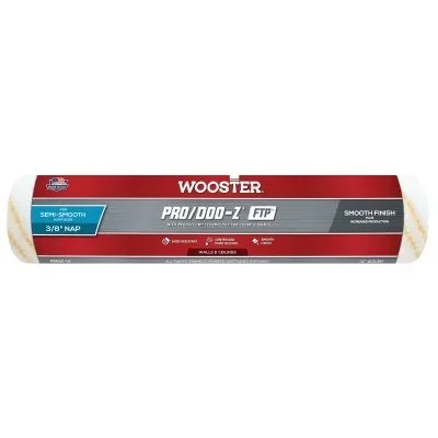 Wooster 0RR6660140 Pro/Doo-Z FTP Roller Covers, 14 in, 3/8 in Nap Length